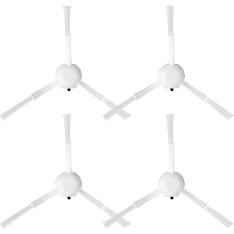 Lot de 4 brosses latérales pour Xiaomi B116 X20 Plus Robot aspirateur maintient l'efficacité du nettoyage (1/5)