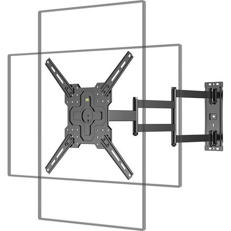 Wandhalterung TV 26 65Zoll neigbar VESA 400x400 35kg 1035MM (1/5)