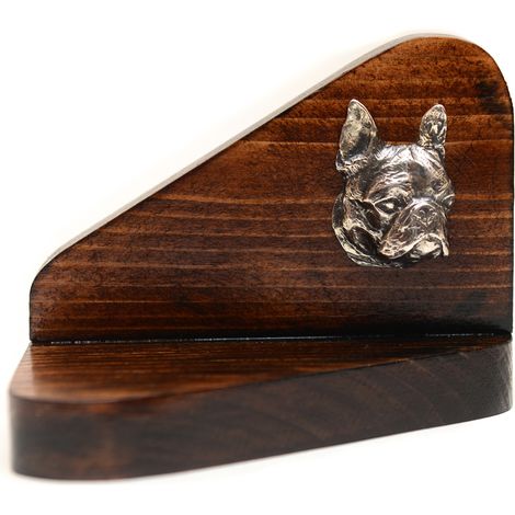 Boston Terrier, Boston Bull Terrier - bougeoir en bois, porte-bougie chauffe-plat, hommage canin par Art-Dog (1/5)