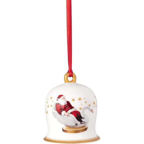 Annual Christmas Edition Cloche 2024 Multicolore, Article de Noël, Déco Noël Interieur Maison, Porcelaine, Plastique (1/5)
