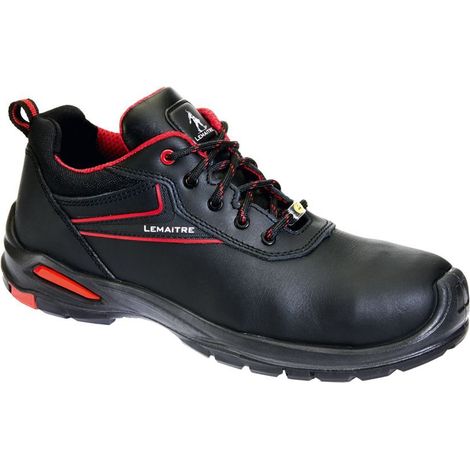 Scarpe di sicurezza basse GEORGE LOW S3 ESD SRC Nero/Rosso 40 (1/2)