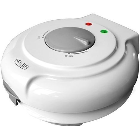 Adler AD 3038 Waffeleisen 1 Waffel(n) 1500 W Grau, White