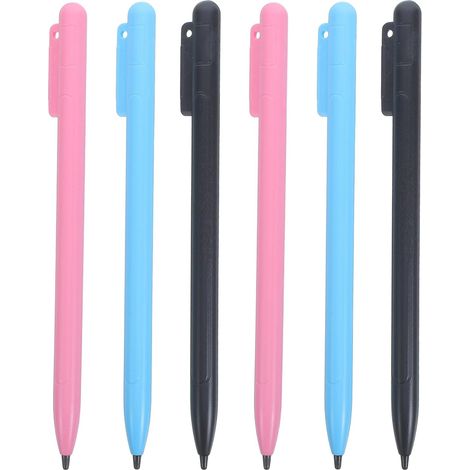 Lot de 6 Stylets de Dessin compatibles avec Les Tableaux Blancs LCD, Stylets capacitifs de 5,5 Pouces pour tablettes, Blocs de Dessin et appareils à écran Tactile. (1/5)