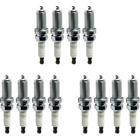 12 piezas 22401-8H516 LFR6A11 3672 Bujía para F115 F225 F250 F300 para Almera Primera LF115/250/300 LFR6A-11