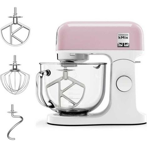 Robot pâtissier multifonction KENWOOD KMX754PP - - Moteur professionnel 1000W - 2 sorties pour accessoires - Bol en verre 5L av