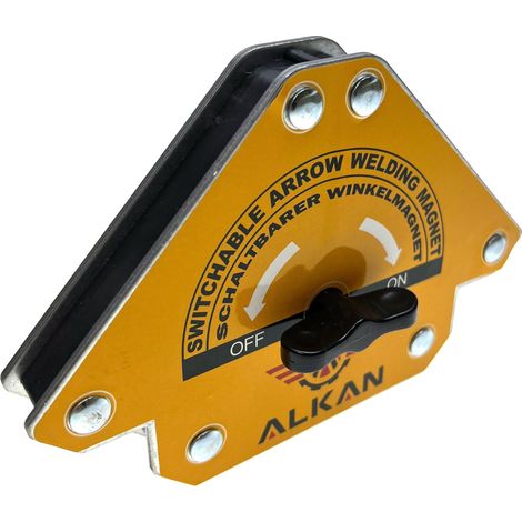 Schweißwinkel Magnet schaltbar 45 90 135 Grad mit Ein Aus Schalter (1/5)