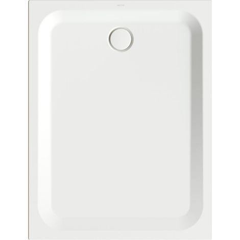 Plato de ducha rectangular BetteUltra con soporte mínimo de