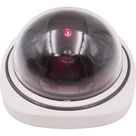 Telecamera di sicurezza fittizia con sensore di movimento - Telecamera finta - Luce LED rossa lampeggiante - Rilevatore di movimento (1/5)