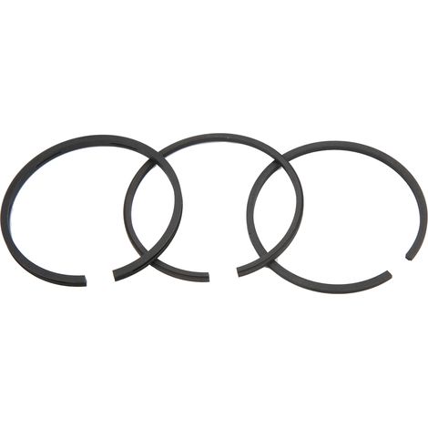 Lot de 3 segments de piston de rechange pour compresseur d'air pneumatique, accessoires d'étanchéité pour pompe à air, 48 mm (1/5)