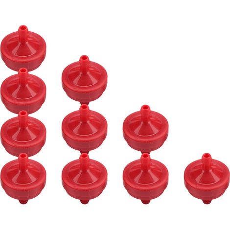 Lot de 10 filtres à carburant pour tracteurs John Deere 298090 et 298090S (conduite de carburant 1/4") (1/5)