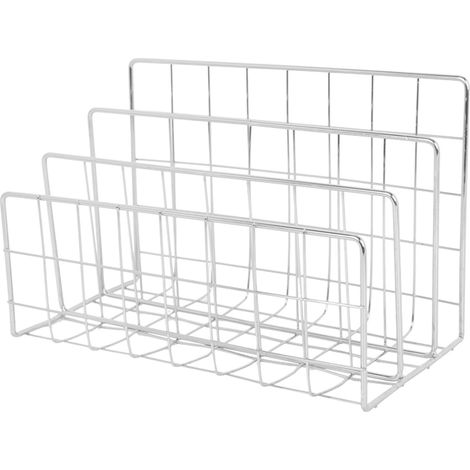Organiseur de livres, classeurs et présentoirs à magazines en fer, serre-livres décoratif pour la maison ou le bureau. (1/5)
