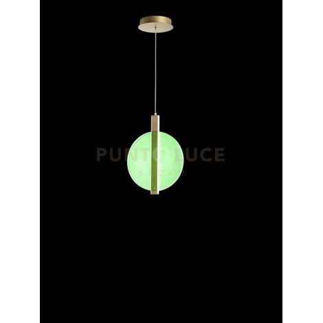 SOSPENSIONE JUIS PICCOLA VERDE DIAMETRO 30CM 3000K 1620LM 20W