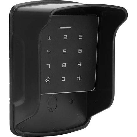 RFID-Code-Türschloss mit Tastatur und A2-Zutrittskontrollbox, wasserdichter Abdeckung und 10 Etiketten im Lieferumfang enthalten. (1/5)