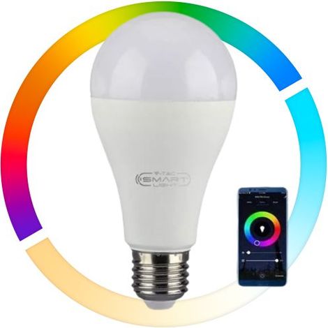 LED CEE: A+ (A++ - E) V-TAC VT-5117 2753 E27 N/A Puissance: 15 W RVBB N/A 15 kWh/1000h (1/5)