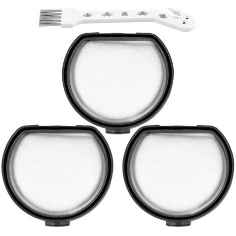 NALOOKAMIC Lot de 4 brosses et préfiltre moteur lavable pour aspirateur AEG Electrolux QX9-1-50IB ASKQX9. (1/4)