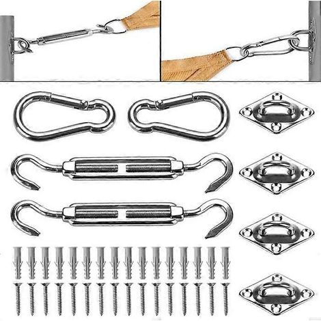 Kit de suspension GoSports avec câble réglable de 9 m (30 pi) - Système de câble en acier inoxydable pour une utilisation intérieure et extérieure - Suspendez des filets de sport, des guirlandes lumin (1/5)