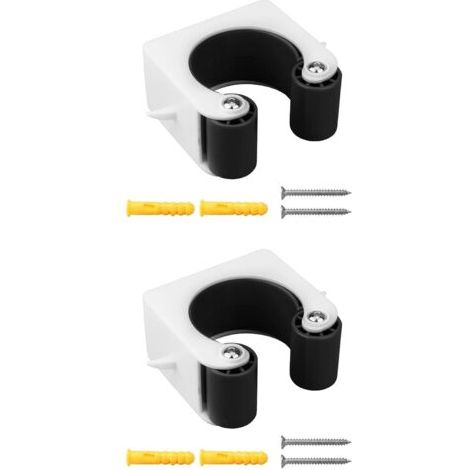 Boucle de stationnement de vélo Clip de rangement pour porte-vélos Boucle de stationnement de vélo de montagne Support de rangement pour clip de vélo pour supports muraux de vélo bicyclette 2 PC (1/4)