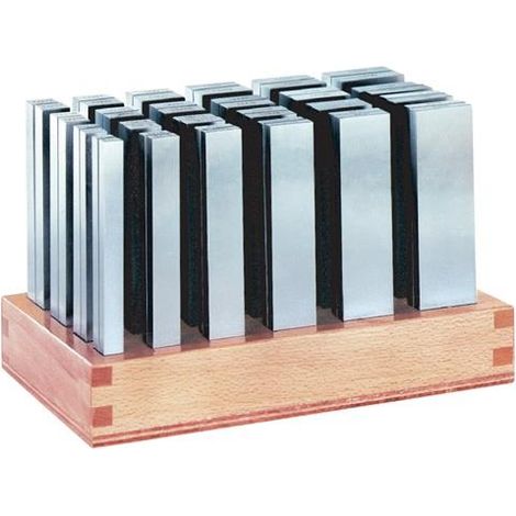 Parallelunterlagensatz Nr.6348P Inh.20 PA Gr.100 Präzision L.100mm (1/2)