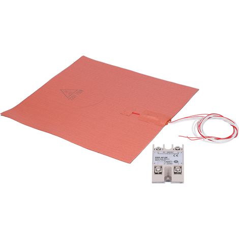 Kit de plateau chauffant VORON importé 330330 220V 750W avec coussin chauffant en silicone et relais statique (1/5)