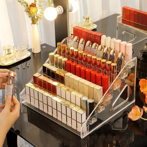 7-stöckiges Aufbewahrungsregal für Nagellack und Kosmetik – Nagellack- Organizer