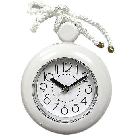 Wasserdichte Badezimmer-Wanduhr, Wanduhr, Handtuchhalter, Tischuhr, Doppelfunktion (1/5)