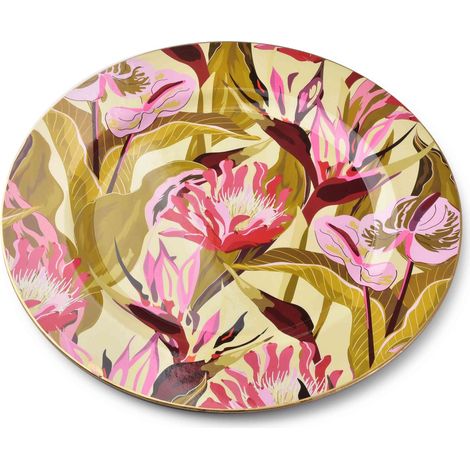 Piastra base BLANCHE COLORS cod. decorativo 33x33x2 cm