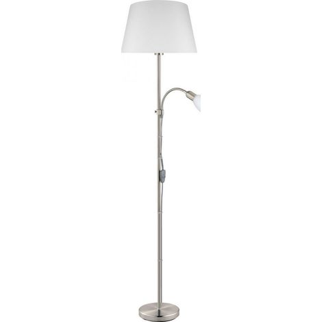 Eglo Conesa lámpara de pie níquel 170 cm elegante (1/2)