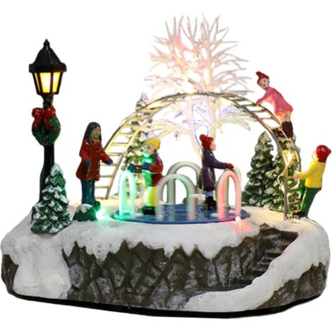 Christmas Scene with LED Music (1/5)