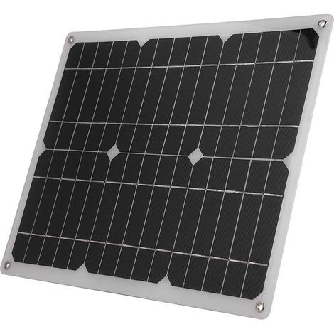 Chargeur de Panneau d'alimentation Solaire 5V USB Outpu 15W Chargeur de (1/5)