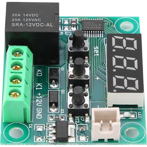 XH-W1209 Hochpräzises digitales Thermostat-Temperaturregelungsschalter-Sensormodul (1/5)