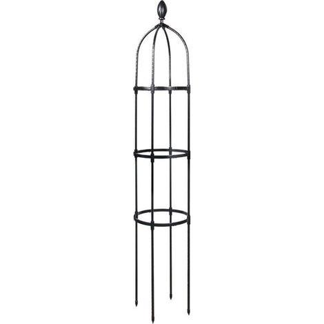 Tuteur de Jardin 145 cm Colonne rosiers Support pour Plantes grimpantes Ø 31.7 cm Obélisque de Jardin,AAFGVC (1/4)