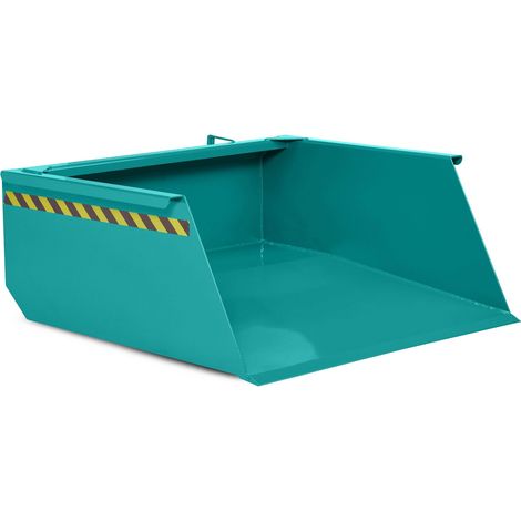 RR Industrietechnik Staplerschaufel Typ RS-50 1130x1650x550mm 500dm³ RAL 5018 Türkisblau