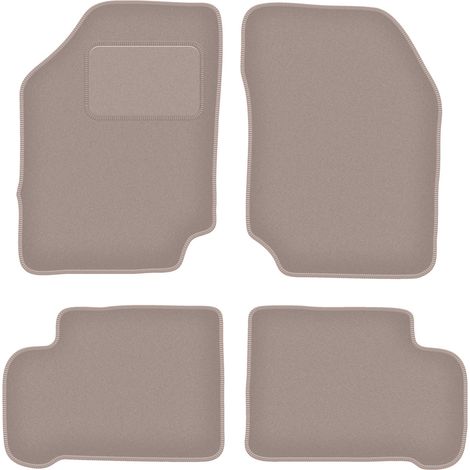 Tappetini auto in velluto per: Nissan 100NX coupé, targa (1990-1995) beige (1/5)