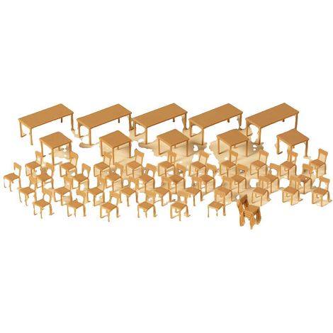 Auhagen 41671 Tavoli, sedie H0 Accessorio (1/4)
