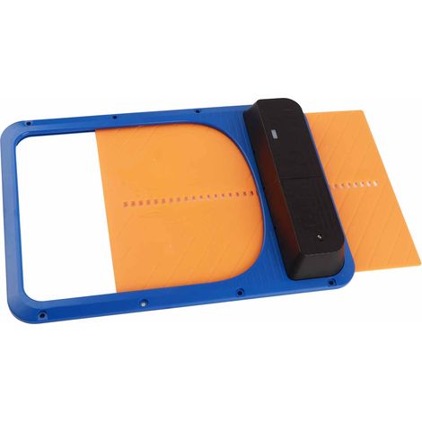 Neue automatische Hühnerstalltür mit Lichtsensor, Hühnerstalleingangsmodell, blau und gelb, 35 cm (1/5)