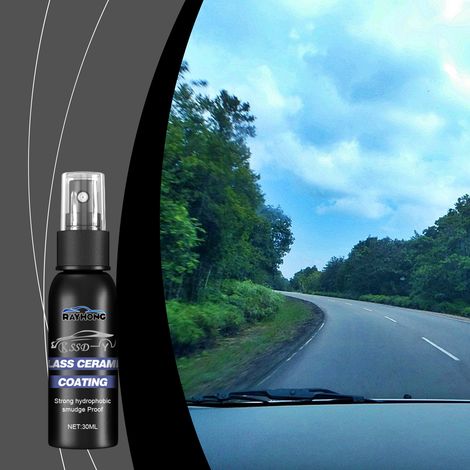 Scheibenreiniger, Rückspiegel- und Fensterreiniger, Entfeuchtungsmittel, wasser- und regenabweisend – 30 ml -- DE (1/5)