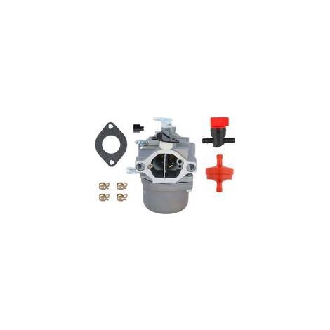 FENOPLASTICACarburateur de remplacement 799728 pour les modèles Briggs & Stratton 494502, 495706, 496592, 498027, 498134, 498231, 499161, 699318, 699737 et 699831. Modèles de moteurs compatibles : 28B (1/4)