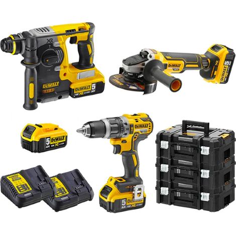 Kit 3 Elettroutensili Dewalt XR 18V (1/5)