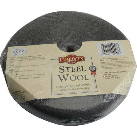 Liberon Steel Wire Wool - 0000 Ultra fine - 1 kg
