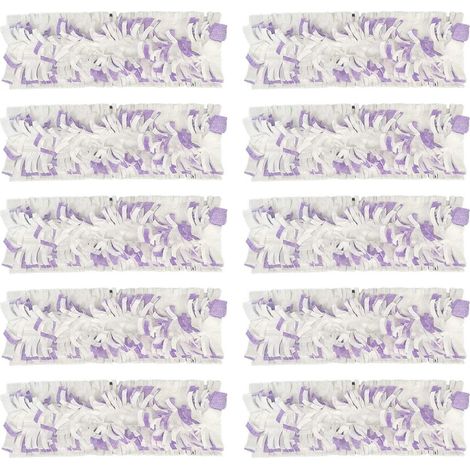 10 disposable replacement parts for Swiffer PowerMop mop cloths for easy cleaning. (1/4)