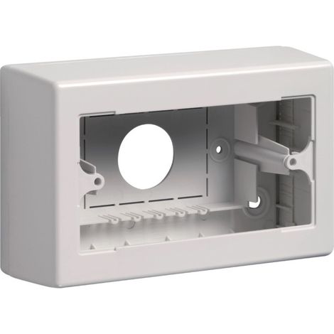Scatola Porta Apparecchi Universale 4-3 Moduli Bianco ( Bocchiotti Cod. B06808 )