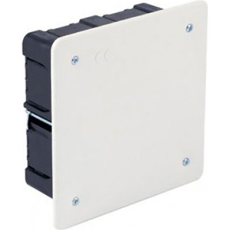 Caja empalmes empotrar atornillar cuad. 10x10cm 67032 sumi