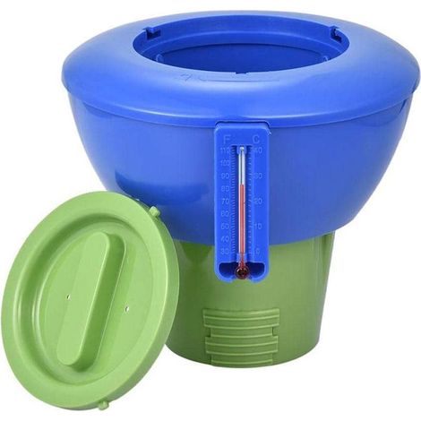 Distributeur De Chlore Flottant Dispositif De Dosage Chimique Automatique Outil De Flotteur pour Bassin De Piscine (1/5)