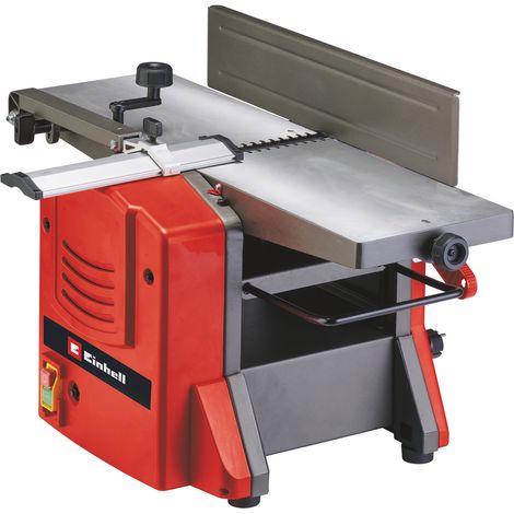 Einhell Stationäre Hobelmaschine TC-SP 204/2 (1500 W, 9000 min-1, 204 mm Hobelbreite, stabile Konstruktion zum Dickenhobeln und Abrichten, ausziehbarer Ausgabebügel)