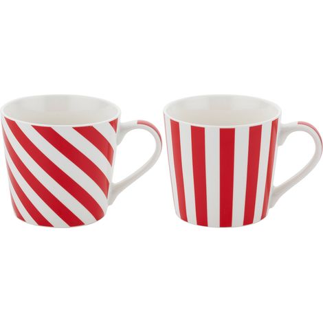 Florina Scarlet White Geschenkbecher-Set 400 ml