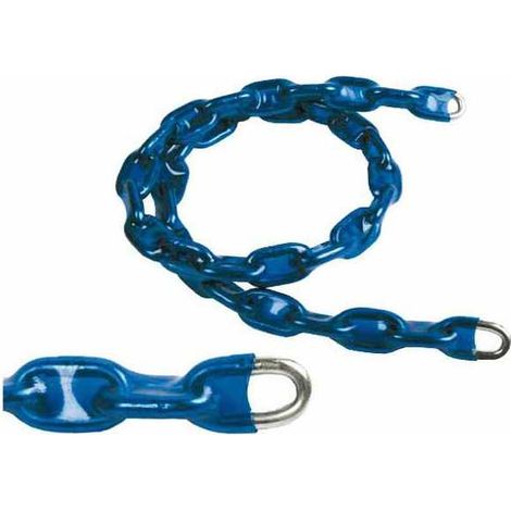Catena antifurto tonda per lucchetti mm 7,5x120 cm