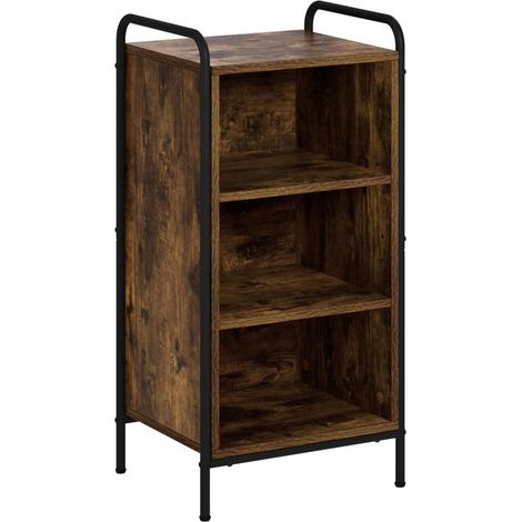 Credenza Rovere Fumo 97 x 33 x 81 cm Legno ingegnerizzato vidaXL (1/5)