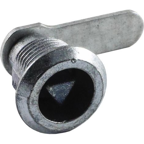 WURKO cerradura puerta contador (sin llave) luz triangular , Cerradura para puertas de contador de aluminio Tipo estándar triangular No incluye la llave.
