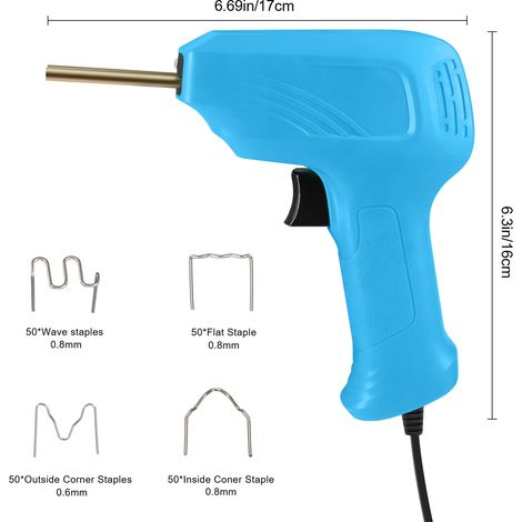 Machine à souder le plastique, machine à souder les thermoplastiques, fer à souder pour pare-chocs, agrafes, réparation de pare-chocs, trousse à outils pour voiture (1/5)