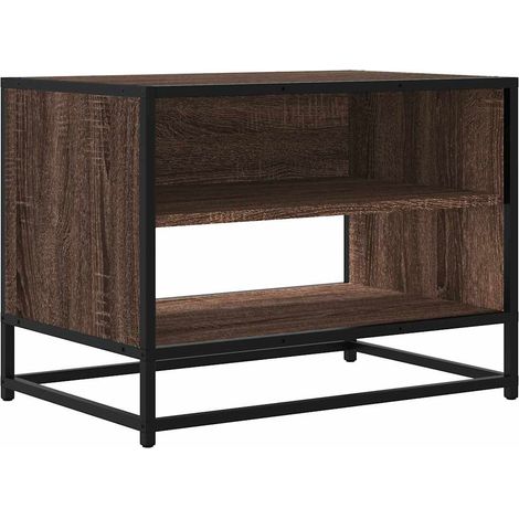 Maison Exclusive - TV-Schrank Braun Eichen-Optik 61x40x46 cm Holz (1/5)
